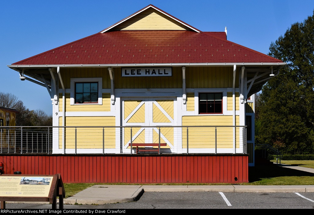 East View of Lee Hall Depot